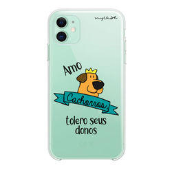 Capa para celular - Amo Cachorros, Tolero Seus Donos.