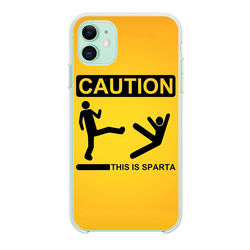 Capa para Celular - Caution This Is Sparta