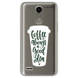 Capa para celular - Coffee is Always a Good Idea