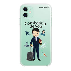 Capa para celular - Comissário de Voo