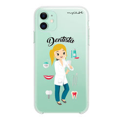 Capa para celular - Dentista - Mulher