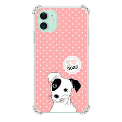 Capa para celular - I Love Dogs