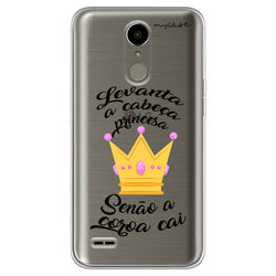 Capa para celular - Levanta a Cabeça Princesa