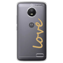 Capa para celular - Love Gold