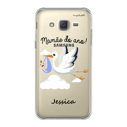 Capa para celular - Mamãe do Ano | Com Nome