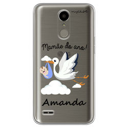 Capa para celular - Mamãe do Ano | Com Nome