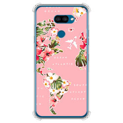 Capa para celular - Mapa Floral