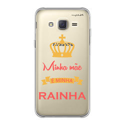 Capa para celular - Minha Mãe é Minha Rainha