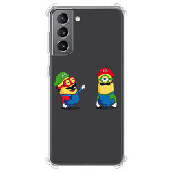 Capa para Celular - Minions Mario e Luigi