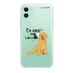 Capa para Celular - Eu amo meu Labrador