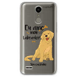 Capa para Celular - Eu amo meu Labrador