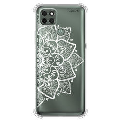 Capa para Celular - Mandala 2 - branco