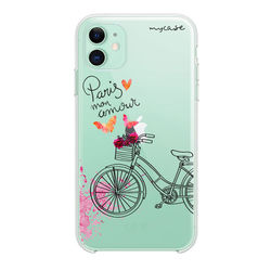 Capa para Celular - Paris Mon Amour Bicicleta