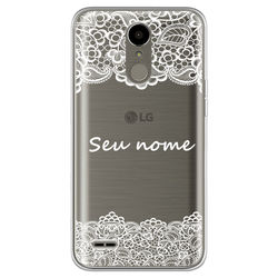 Capa para celular - Renda com nome