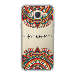 Capa para celular - Mandala | Com Nome Manuscrito