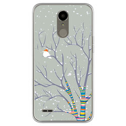 Capa para Celular - Passarinho na Neve