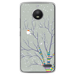 Capa para Celular - Passarinho na Neve