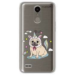 Capa para celular - Pug Vestido de Unicórnio