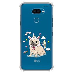 Capa para celular - Pug Vestido de Unicórnio