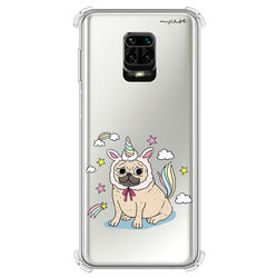 Capa para celular - Pug Vestido de Unicórnio