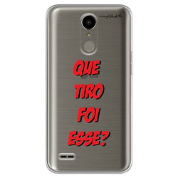 Capa para celular - Que tiro foi esse?