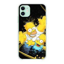 Capa para Celular - Simpsons | Homer e Bart