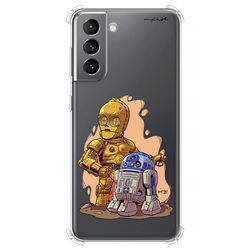 Capa para celular - Star Wars | R2D2 e C3PO