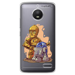 Capa para celular - Star Wars | R2D2 e C3PO