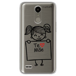 Capa para celular - Te amo, Mãe | Com Nome