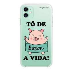 Capa para celular - Tô de Bacon a vida