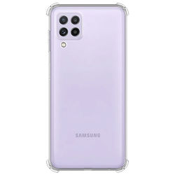 Capa para Galaxy M62 de TPU Anti Shock - Transparente