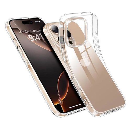 Imagem de Capa para iPhone 16 Pro Max de TPU Anti Shock - Transparente