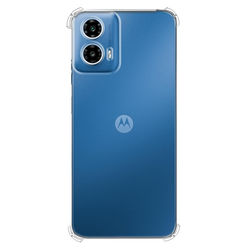 Capa para Moto G34 de TPU Anti Shock - Transparente