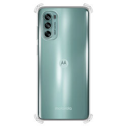 Capa para Moto G62 de TPU Anti Shock - Transparente