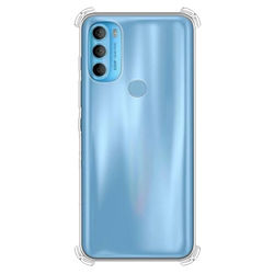 Capa para Moto G71 de TPU Anti Shock - Transparente