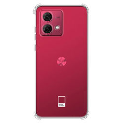 Capa para Moto G84 de TPU Anti Shock - Transparente