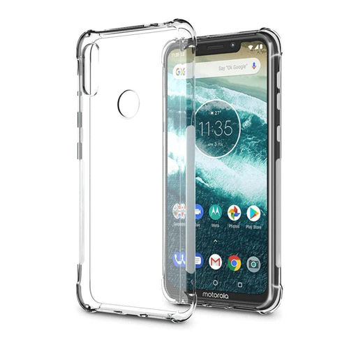 Imagem de Capa para Moto One de TPU Anti Shock - Transparente