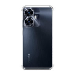 Capa para Realme C55 de TPU Anti Shock - Transparente