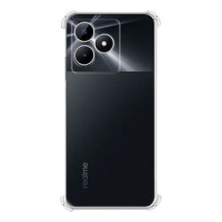 Capa para Realme Note 50 4G e C51 de TPU Anti Shock - Transparente