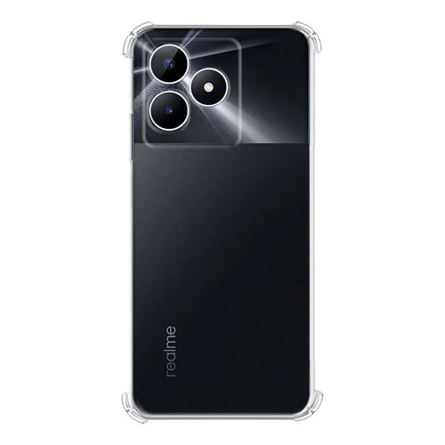 Imagem de Capa para Realme Note 50 4G e C51 de TPU Anti Shock - Transparente