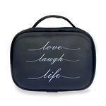 Necessaire Personalizada - Love, Laugh, Life