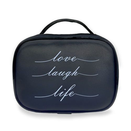 Imagem de Necessaire Personalizada - Love, Laugh, Life