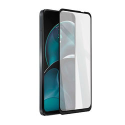 Película para Moto G14 e G54 de Vidro Transparente com borda preta